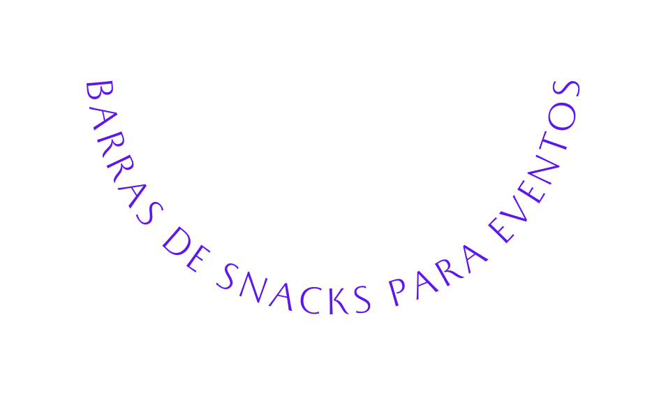 BARRAS DE SNACKS PARA EVENTOS